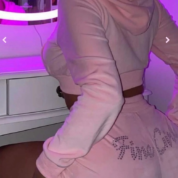 Purple Fine Girl Tracksuit (Shorts) - Picture 2 of 2